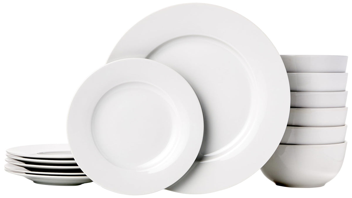 Porcelain Dinnerware Set for 6