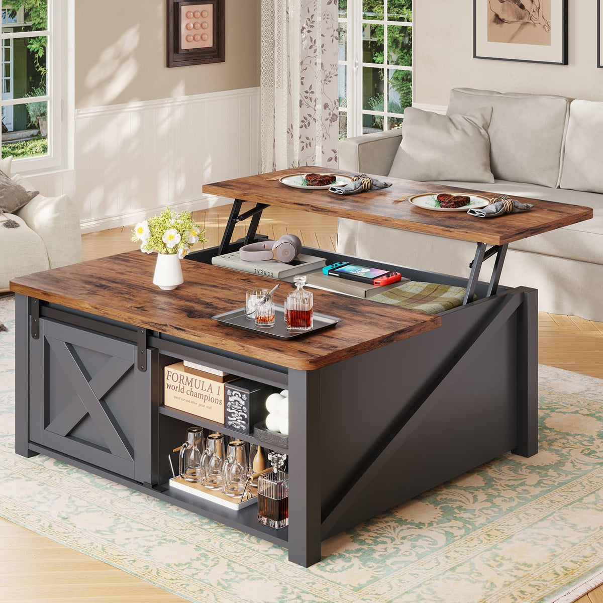 SEDETA Lift Top Coffee Table